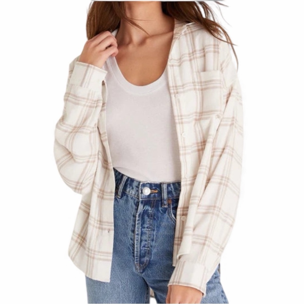 • Z SUPPLY • CLIO PLAID BUTTON UP